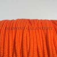 Shamballa šnúrka nylonová 1,5 mm - Oranžová