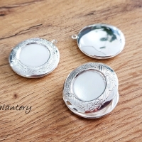 Prívesok - Medailón Kruh - 32 mm - Striebro