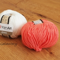 YarnArt - Jeans - 61 Oranžová