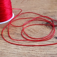 Nylonová guma 0,8 mm červená