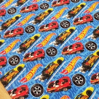 Teplákovina - Digitálna potlač - Hot Wheels - cena za 10 centimetrov