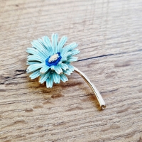Brošňa Margarétka - Modrá