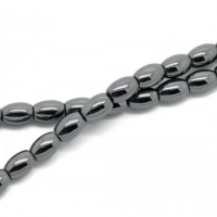 Hematit oválny 6 x 4 mm