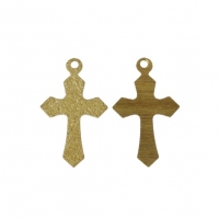 Prívesok Krížik - hviezdny prach 22 x 13 mm