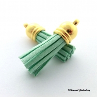 Strapcový prívesok 38 mm - mentol