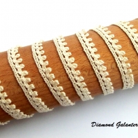 Krajka 10 mm - krémová