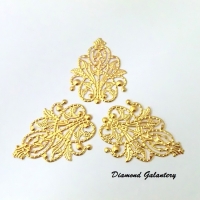 Filigrán 48 x 35 mm - zlatý