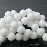 Koral biely 6 mm