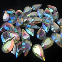 Našívacie kamienky 13 x 8 mm