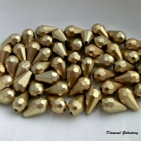 Kvapka 8 x 13 mm - Zlatá