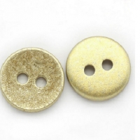Akrylový gombík zlatý 12,5 mm