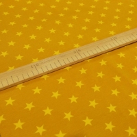 Úplet - Hviezdičky 20 mm - Žlté - cena za 10 cm