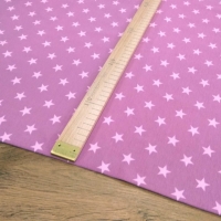 Úplet - Hviezdičky 20 mm - Ružové - cena za 10 cm