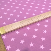 Úplet - Hviezdičky 20 mm - Ružové - cena za 10 cm