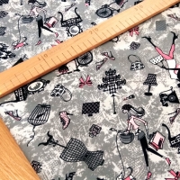 Úplet - Digitálna potlač - Chick - cena za 10 centimetrov