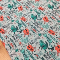 Úplet - Monsters - cena za 10 cm