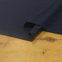 Teplákovina - Modrá Rifľovinova - cena za 10 cm