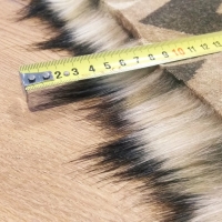 Umelá kožušina - Dark Wild - cena za 10 cm 1500 g/m