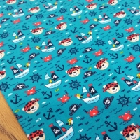 Úplet - Macko pirát - cena za 10 cm