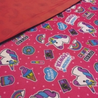 Nepremokavá látka - Urdun - Unicorn - cena za 10 cm