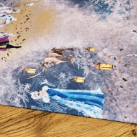 Teplákovina - Ľadové kráľovstvo I - cena za 10 centimetrov