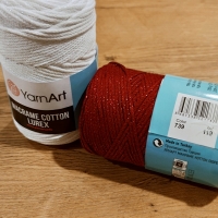 MACRAME COTTON LUREX - 739