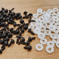 Bezpečnostné oči 10 mm - cena za pár