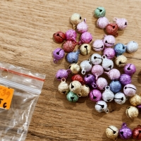 Rolničky farebné 10 mm - perleť