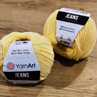 YarnArt - Jeans - 88 žltá