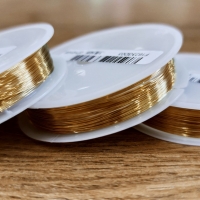 Drôtik 0,3 mm - Zlatý