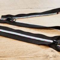 Zips nedeliteľný 16 cm - dúhový