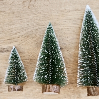Aplikácia ozdobná Stromček - 5 cm