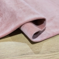 Bavlnený elastický Velúr - Ružový - cena za 10 centimetrov