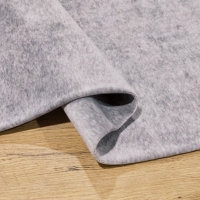 Bavlnený elastický Velúr - Šedý - cena za 10 centimetrov