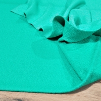Látka na kabát - Tyrkys - cena za 10 centimetrov