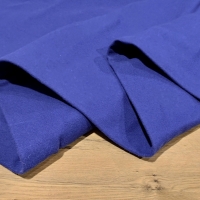 Látka na kabát - S vlnou Kráľovská modrá - cena za 10 centimetrov