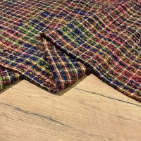 Látka na kabát - Rainbow - cena za 10 centimetrov