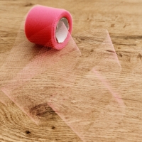 Tylová stuha - 50 mm - Fuchsia