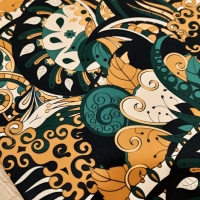 Šatovka - Emerald Abstract - cena za 10 centimetrov