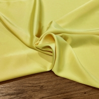 Satén - Žltý - Spandex - Šírka 150 cm - cena za 10 centimetrov