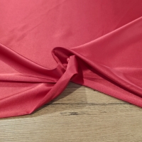 Satén - Červený - Polyester - 150 cm