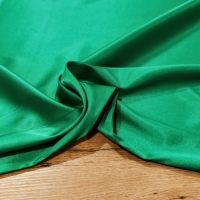 Satén - Zelený - Polyester - 150 cm