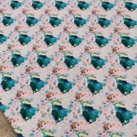 Teplákovina - Anna, Elsa - cena za 10 centimetrov