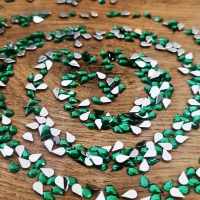 Ozdobné kamienky 5 x 8 mm - Emerald