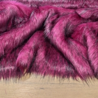 Kožušina umelá - Purple Lady - cena za 10 cm, 1000 g/m²