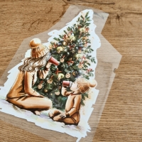 Nažehľovacia nálepka - Christmas Time - 16,5 x 24 cm