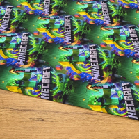 Teplákovina - Minecraft - cena za 10 centimetrov