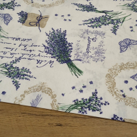 Bavlna režná - Lavande - cena za 10 centimetrov