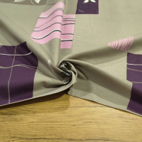 Bavlna režná - Urban Leaf - cena za 10 centimetrov