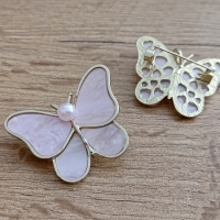 Brošňa - Motýľ - Ružový